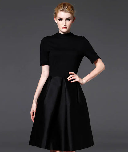 2020 Spring New Women's Slim Fit Little Black Dress